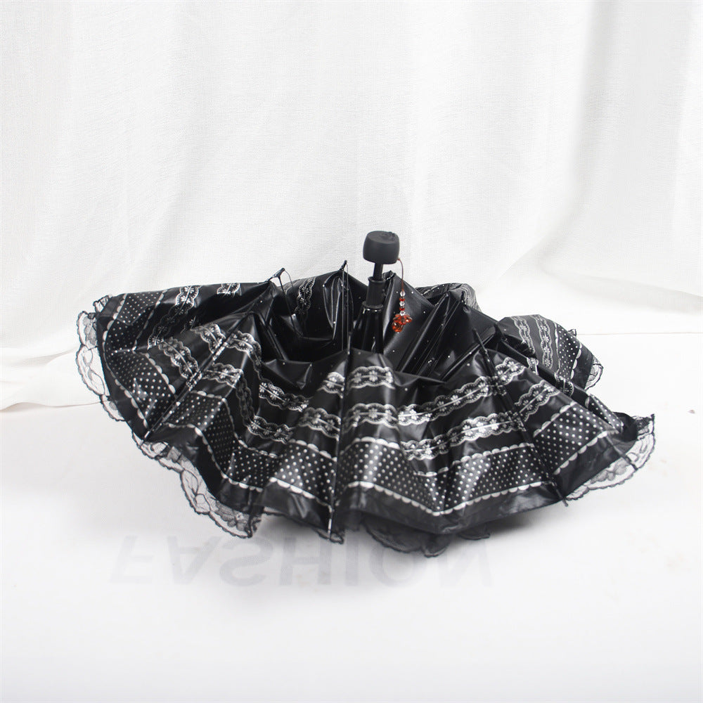 Princess Umbrella Lace Sun Umbrella Sun Protection Sunshade