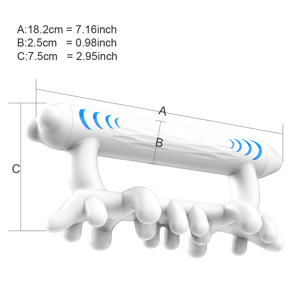Blue Myofascial Release Massage Tool Exercise Shoulder And Neck Relief