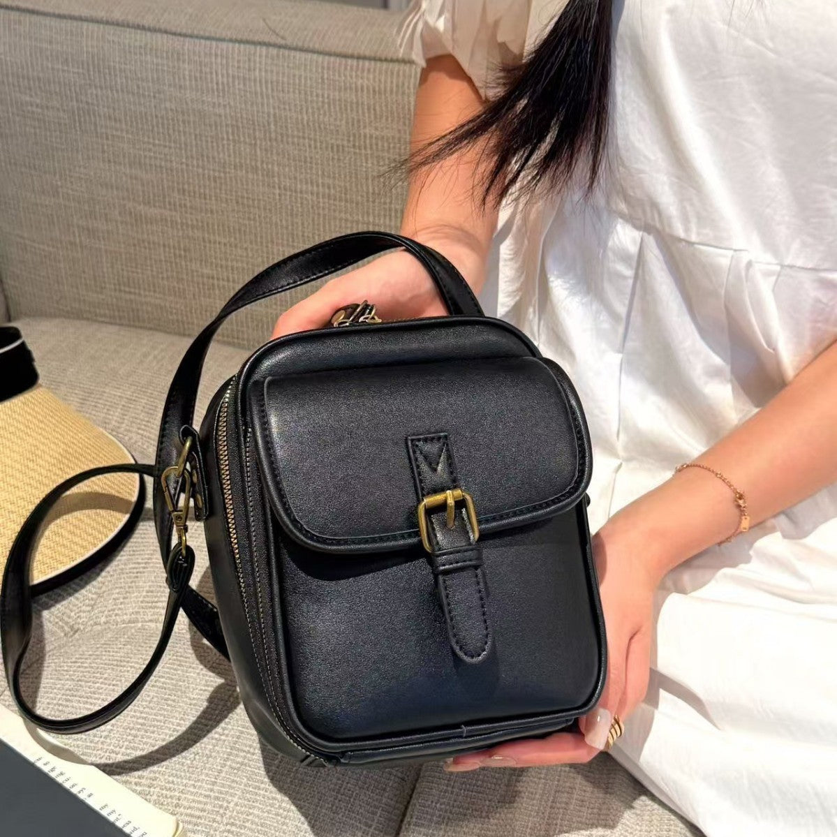Unisex Fashion Messenger Bag Stylish High-appearance Casual Crossbody