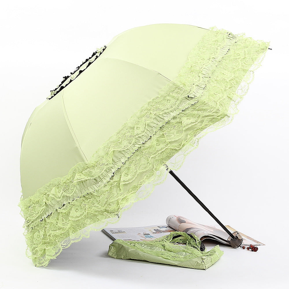 Princess Umbrella Lace Sun Umbrella Sun Protection Sunshade
