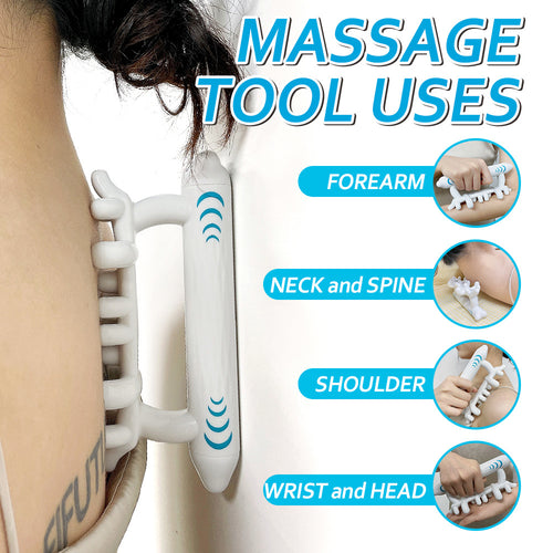 Blue Myofascial Release Massage Tool Exercise Shoulder And Neck Relief