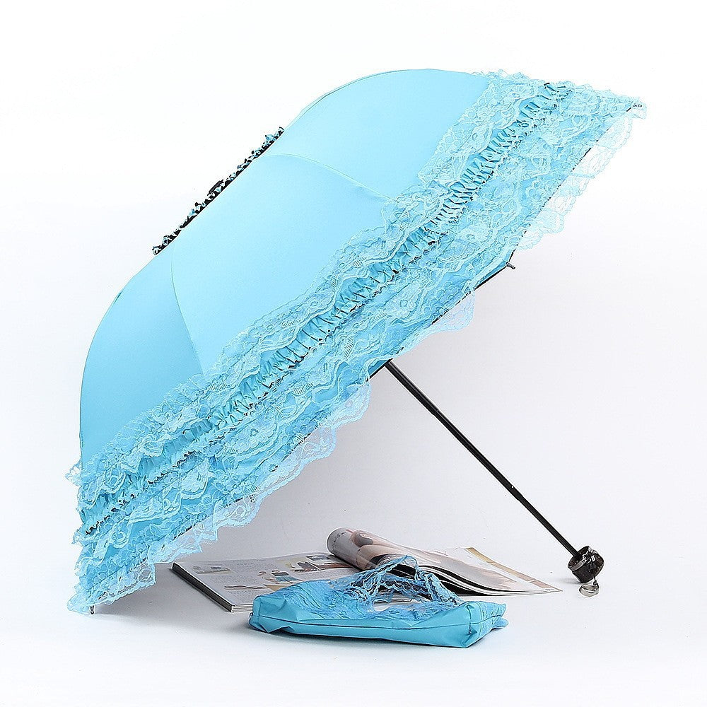 Princess Umbrella Lace Sun Umbrella Sun Protection Sunshade