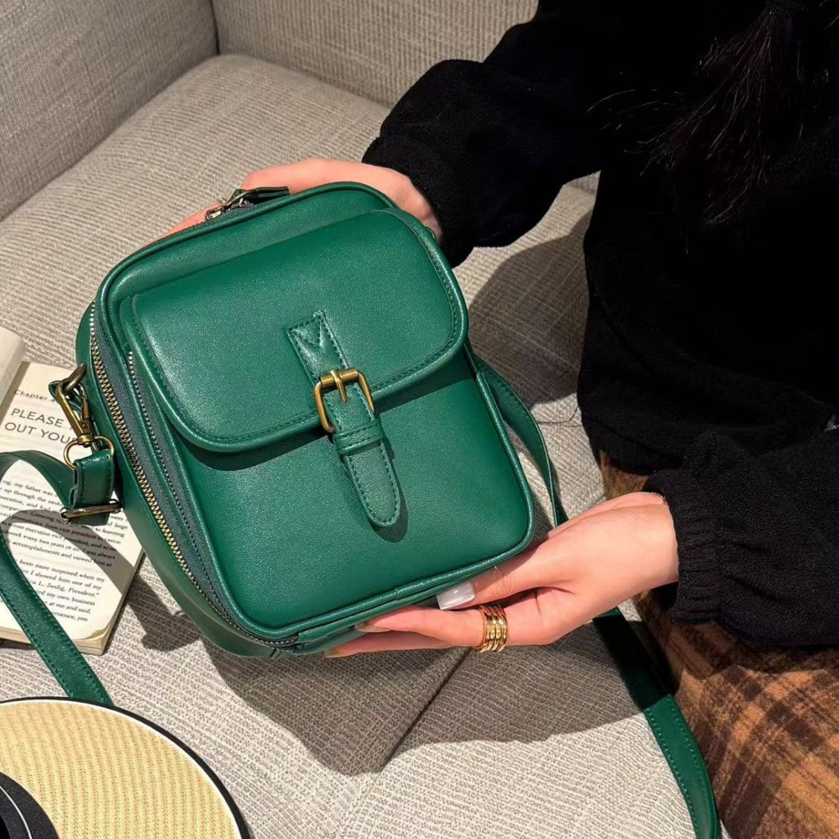 Unisex Fashion Messenger Bag Stylish High-appearance Casual Crossbody