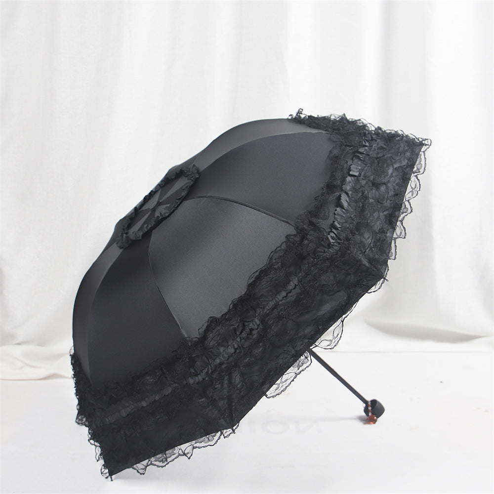 Princess Umbrella Lace Sun Umbrella Sun Protection Sunshade