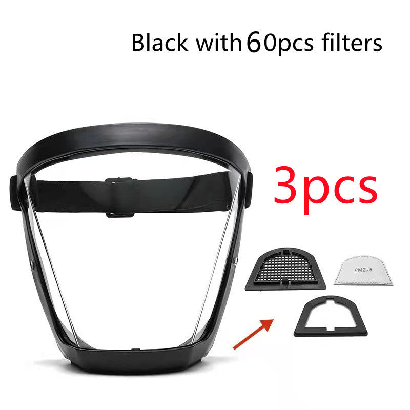 Transparent Face Shield Anti-oil Onion Goggles Dust-Proof